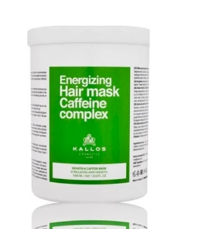 Kallos Cosmetics Caffeine Complex Energizing Hair Mask energizuojanti plaukų kaukė, 1000 ml