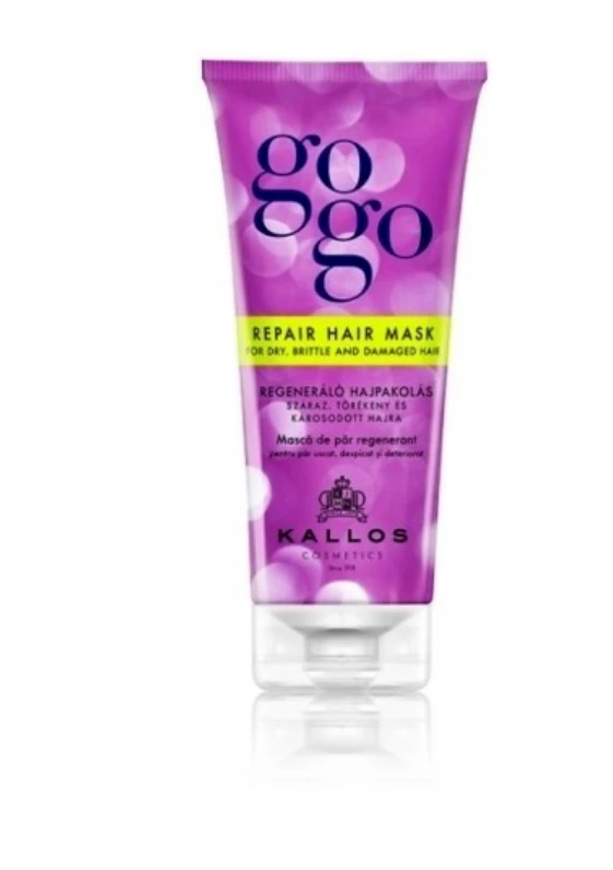 Kallos Cosmetics Gogo Repair Hair Mask atstatomoji kaukė, 200 ml