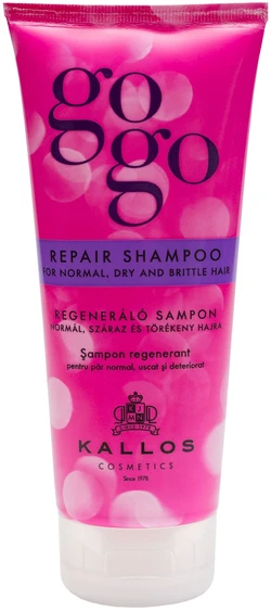 Kallos Cosmetics Gogo Repair Šampūnas šampūnas, 200 ml