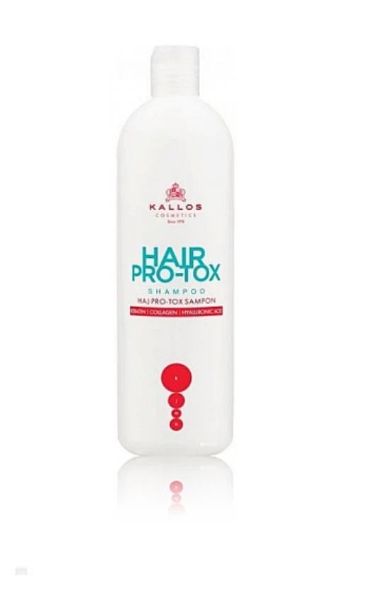 Plaukus stiprinantis ir maitinantis šampūnas Kallos Hair Pro-Tox Šampūnas 500ml
