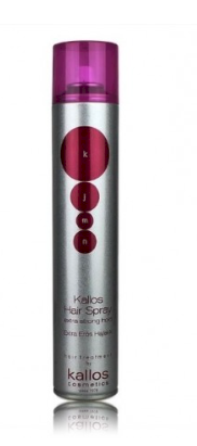 Kallos Cosmetics KJMN Silk Protein Extra Strong Plaukų lakas plaukų lakas, 750 ml