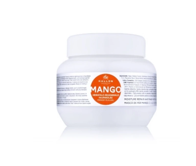 Atkuriamoji plaukų kaukė su mango aliejumi Kallos MANGO Moisture Repair Hair Mask 1000 ml