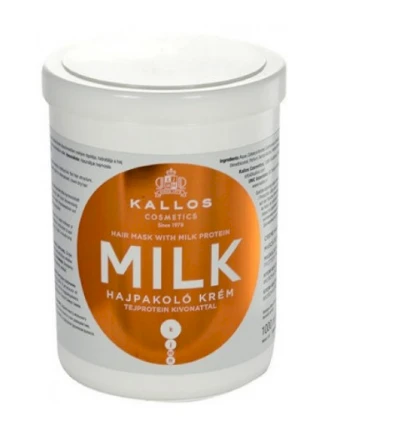 Drėkinanti kaukė plaukams Kallos MILK Hair Mask 1000 ml