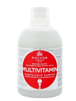 Šampūnas stiprinantis sausus plaukus Kallos MULTIVITAMIN Šampūnas 1000 ml