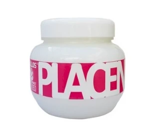 Kaukė sausiems pažeistiems plaukams Kallos Placenta Hair Mask 800ml