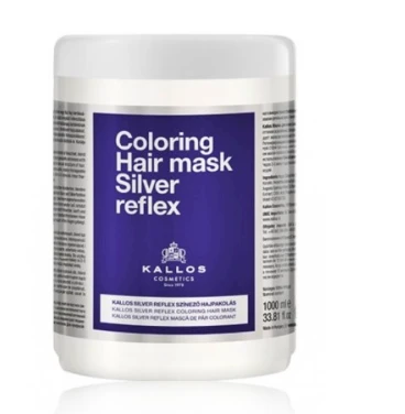 Dažanti plaukų kaukė Kallos Coloring Hair Mask Sidabrinis Reflex 275ml