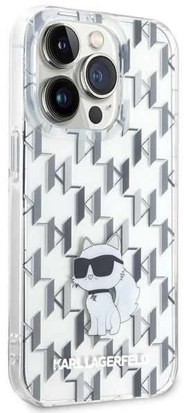 Karl Lagerfeld dėklas, skirtas iPhone 15 Pro Max 6,7 KLHCP15XHNCMKLT permatomas HC IML C Monogram