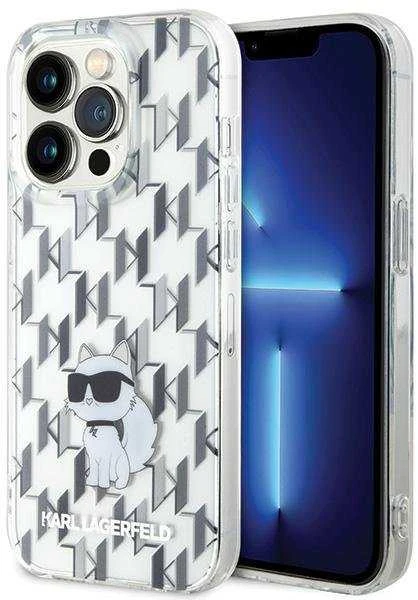 Karl Lagerfeld dėklas, skirtas iPhone 15 Pro Max 6,7 KLHCP15XHNCMKLT permatomas HC IML C Monogram