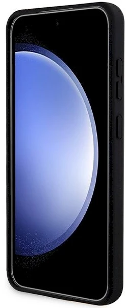 Karl Lagerfeld KLHCS24SSNIKBCK S24 S921 kietas dėklas juodos spalvos Silicone Ikonik