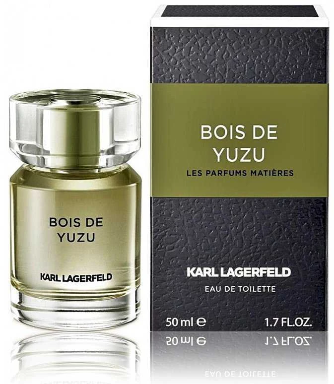 Karl Lagerfeld Bois De Yuzu EDT tualetinis vanduo vyrams, 50 ml