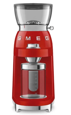 Smeg kavamalė CGF03RDEU, 15 Mahlgrade, 240g Bohnenbeh., 150W, Rot