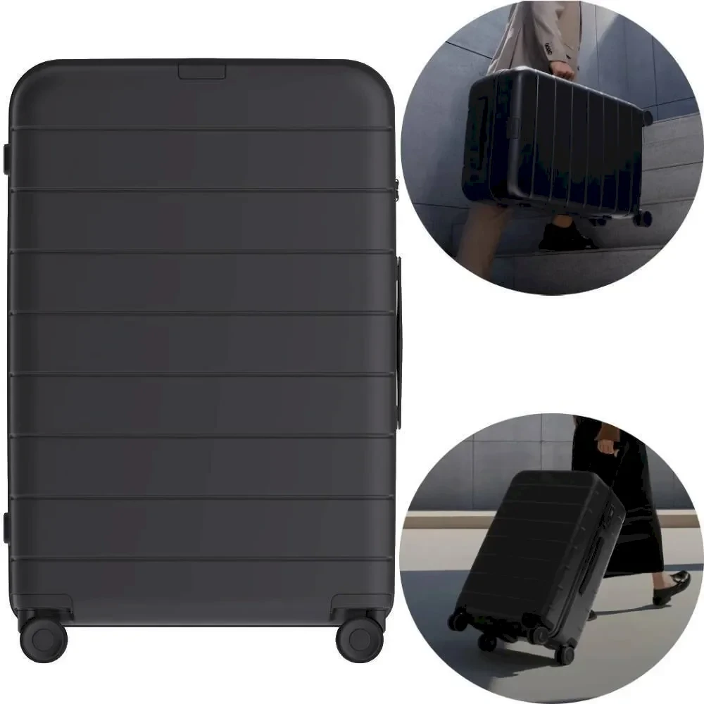 Kelioninis lagaminas Xiaomi Classic Pro 24" (Aukštis: 66.5 cm x Plotis: 43.3 cm x Gylis: 27.5 cm), Juodos spalvos