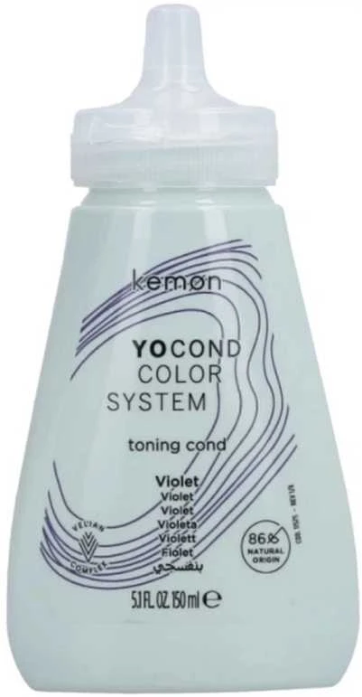 Kemon Yo Cond Color System tonuojantis kondicionierius violetinis, 150 ml