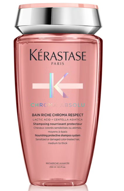 Atkuriamasis apsauginis plaukų šampūnas Kerastase Chroma Absolu Bain Riche Chroma Respect Šampūnas 250ml