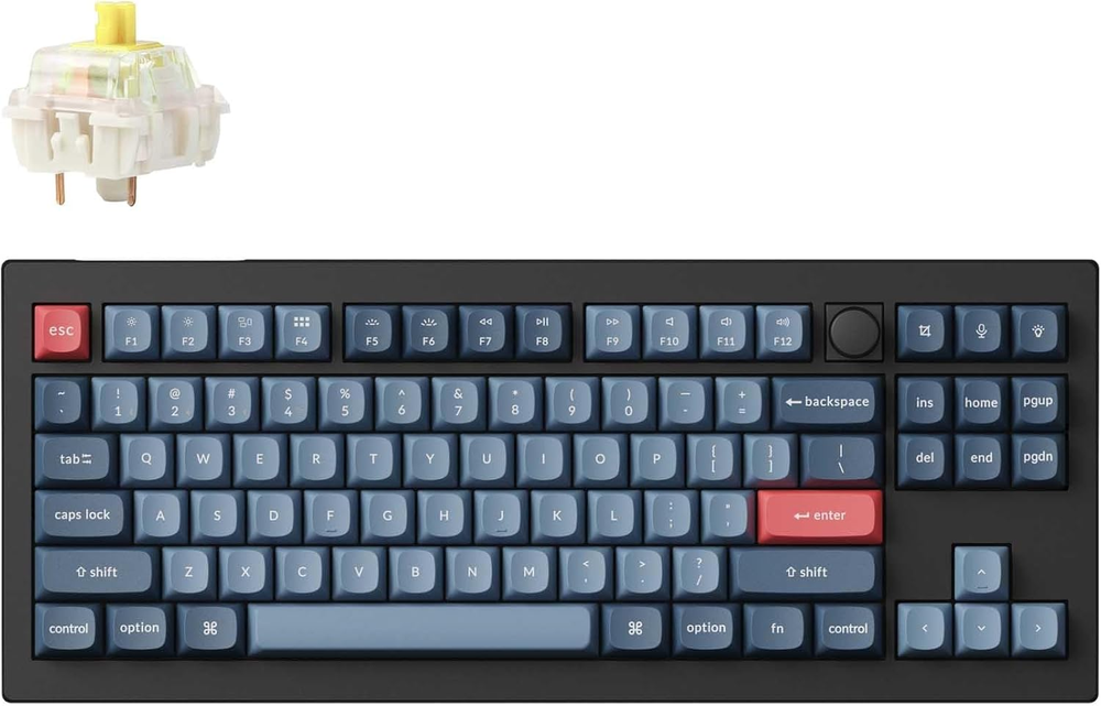Keychron V3 Max 80% belaidė mechaninė klaviatūra (V3M-D4)