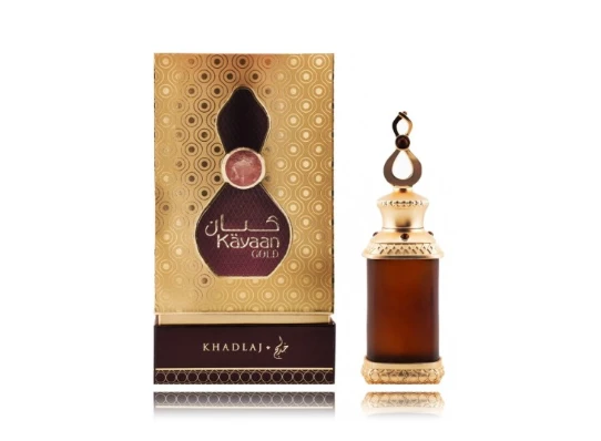 Khadlaj Kayaan Gold Perfume oil Unisex kvapusis aliejus, 20 ml