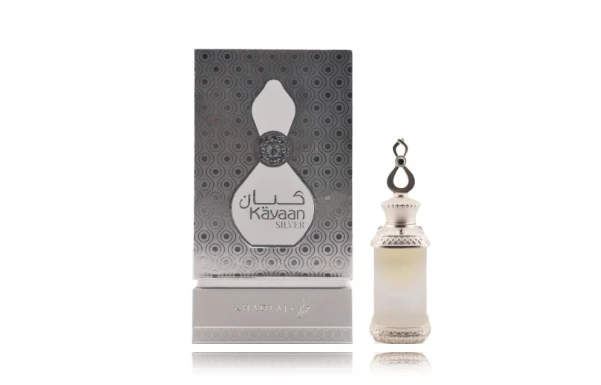Khadlaj Kayaan Sidabrinis CPO aliejiniai kvepalai vyrams, 20 ml
