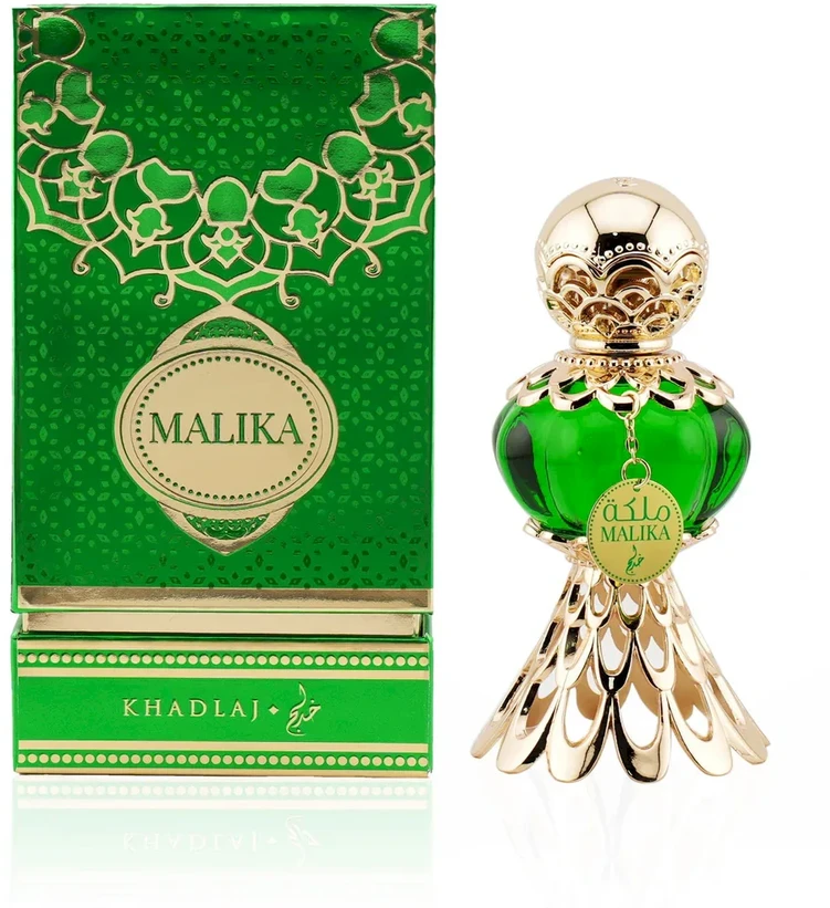 Khadlaj Malika Žalias CPO aliejiniai kvepalai moterims, 20 ml