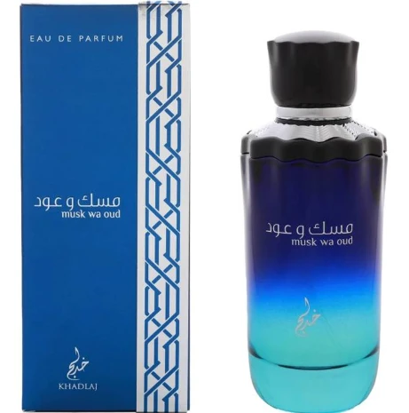 Khadlaj Oud & Musk EDP parfumuotas vanduo unisex, 100 ml