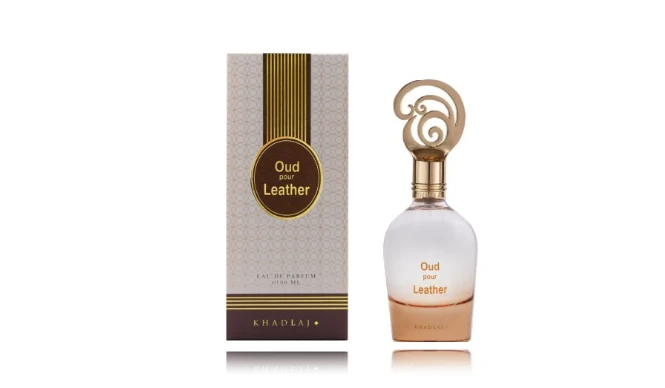 Khadlaj Oud Pour Leather EDP parfumuotas vanduo vyrams, 100 ml