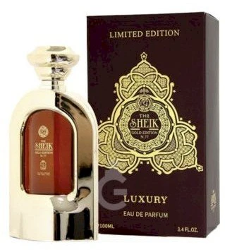 Khalis The Sheik N.77 Luxury Gold Edition parfuminis vanduo 100 ml (vyriškas)