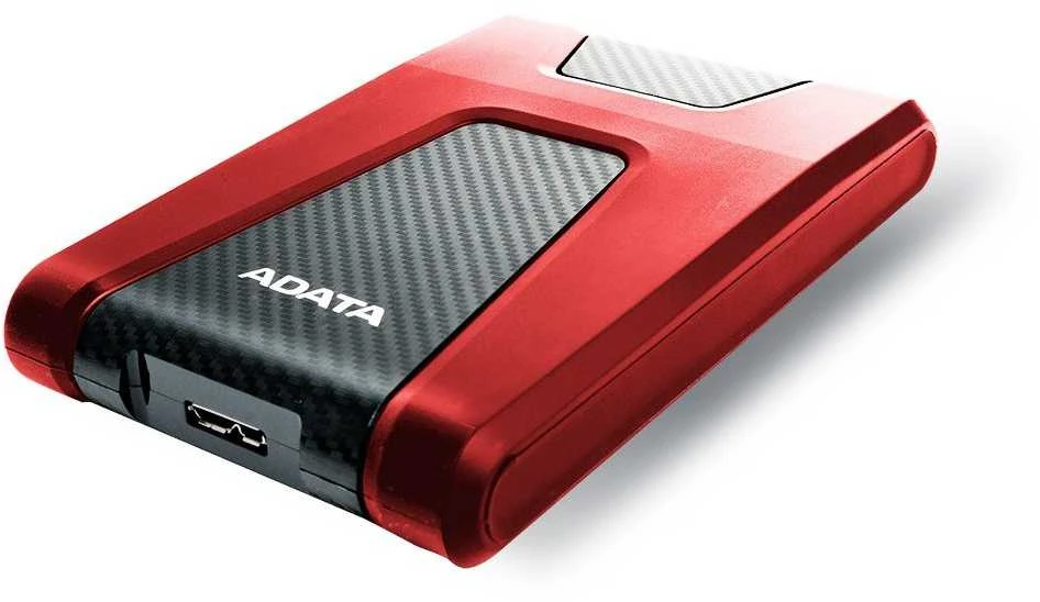 Išorinis kietasis diskas Adata HD650 2TB 2.5" Raudonas