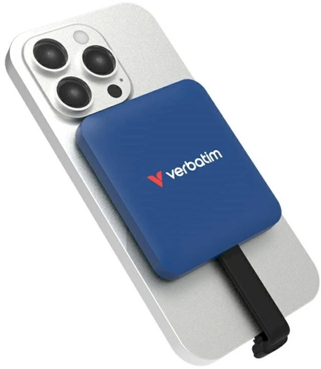Kietasis diskas Verbatim SnapBack SSD 1TB mėlynos metalinės spalvos 32075