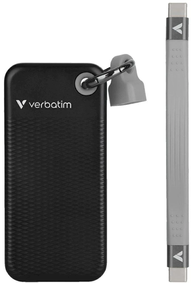 Kietasis diskas „Verbatim Pocket SSD“ 256 GB USB-C 3.2 Gen. 2 išorinis diskas 32415