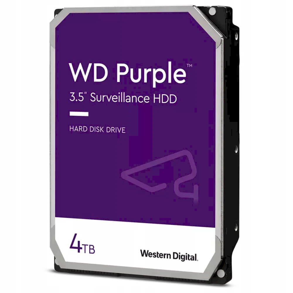 Western Digital WD Violetinė 4TB CMR, 3.5'', 128MB, SATA 6Gbps