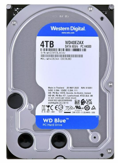 SanDisk WD Mėlyna 4TB SATA 3.5inch 6 Gb/s PC HDD