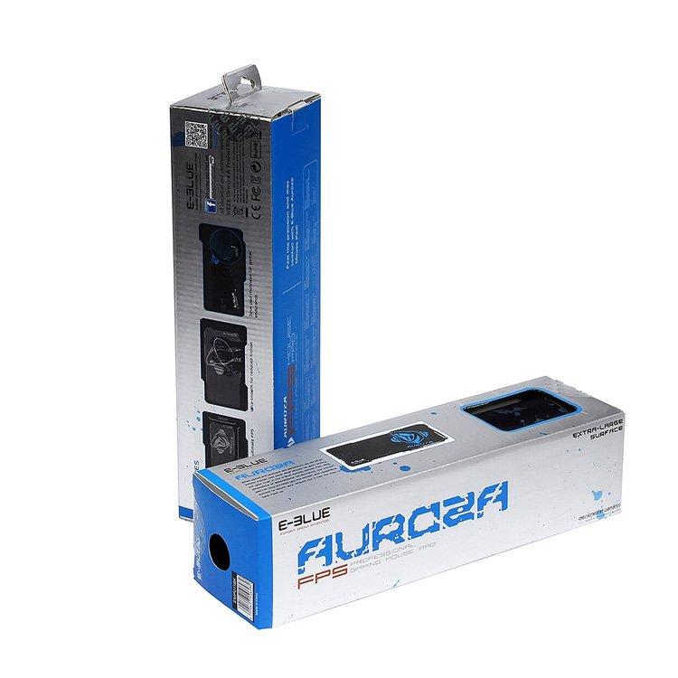 E-Blue Auroza M (365x265) Pelės kilimėlis žaidimams Juodas / Mėlyna