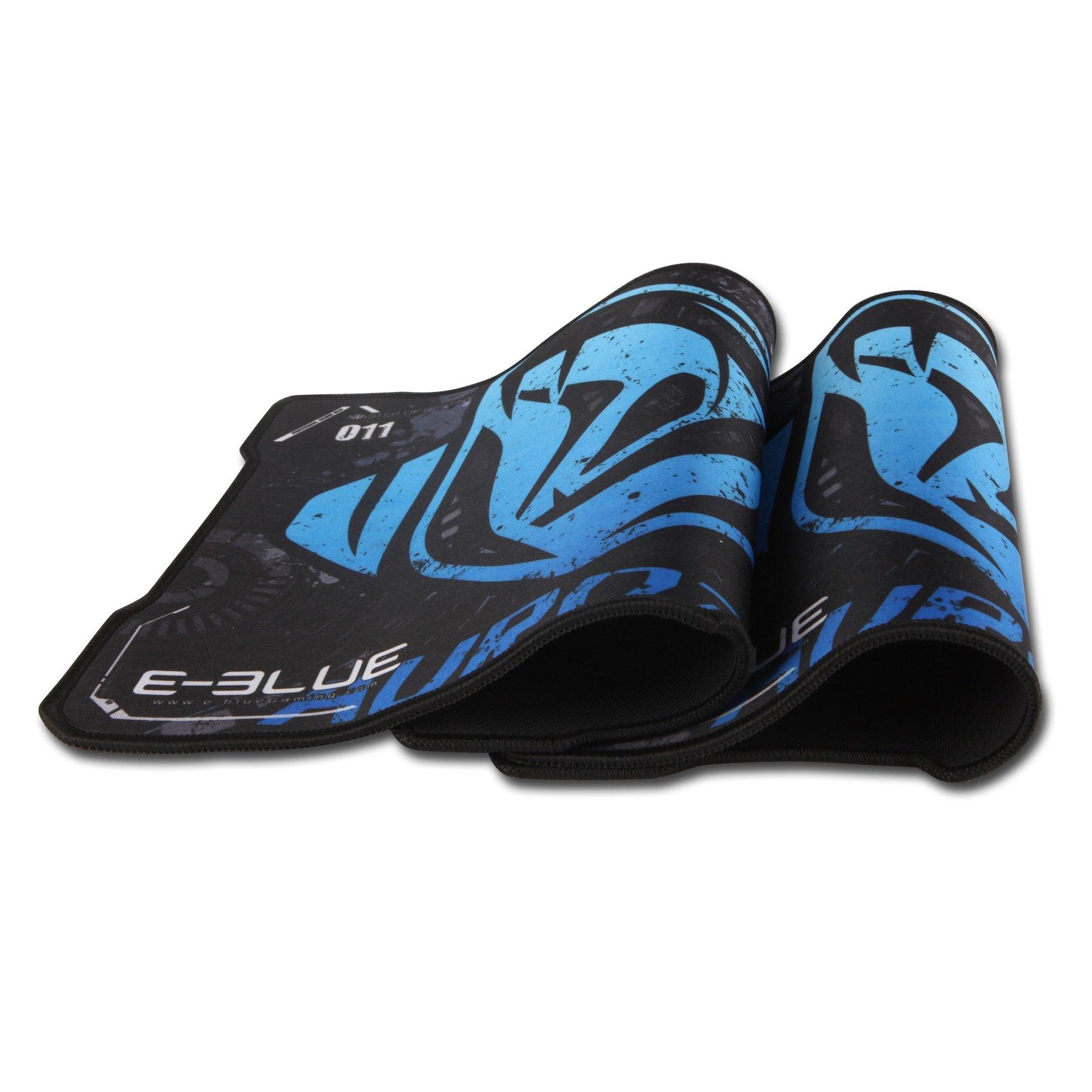 E-Blue Auroza M (365x265) Pelės kilimėlis žaidimams Juodas / Mėlyna
