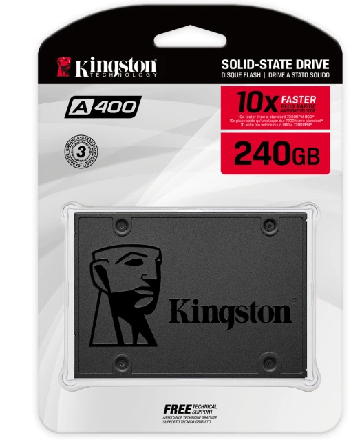 Vidinis diskas Kingston SSD A400 240GB Solid State  Drive /2.5 Inch/SATA 3