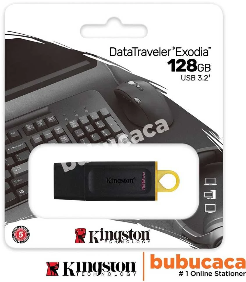 USB laikmena Kingston 128GB USB 3.2 Gen1 DataTraveler Exodia