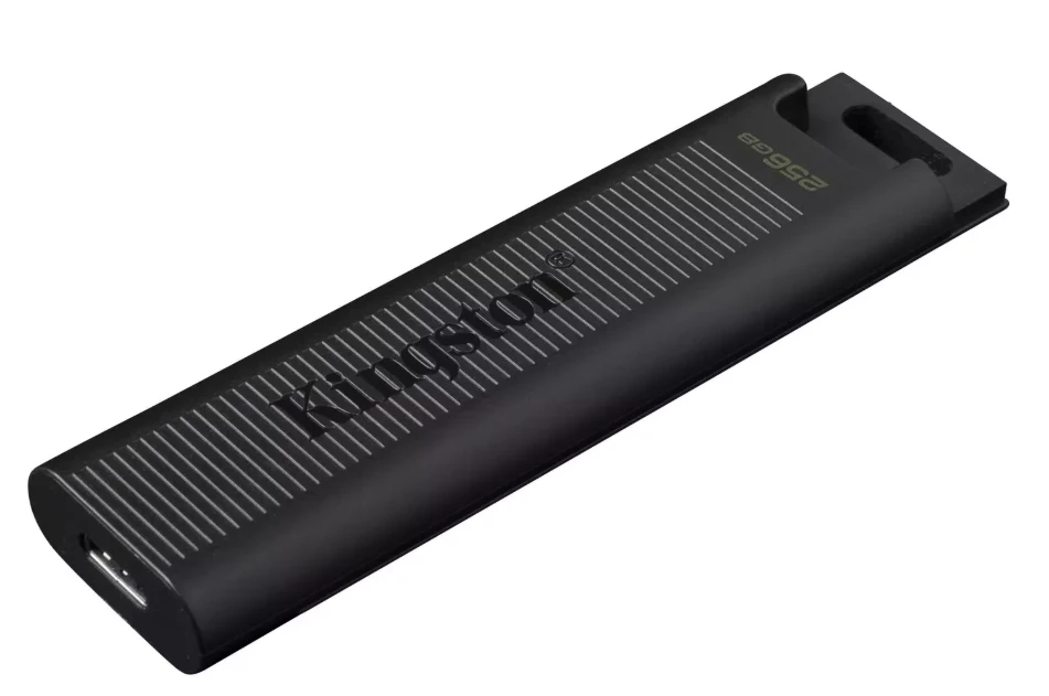 „Kingston“ | USB atmintinė | „DataTraveler Max“ | 256 GB | USB 3.2 Gen 2 Type-C | Juodas