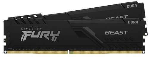 RAM HyperX Kingstonas | Fury Beast | 16 GB | DDR4 | 3600 MHz | PC/serveris | Registracijos Nr. | ECC Nr