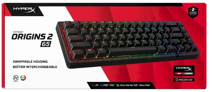 Hewlett Packard (HP) HP HyperX Origins 2 65 - Klaviatūra žaidimams