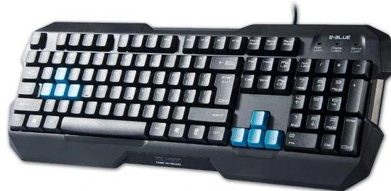 E-Blue E-Mėlyna E-Mėlyna Polygon klaviatūra (EKM075BK)