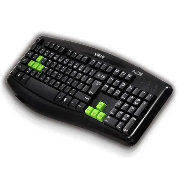 E-Blue E-Mėlyna E-Mėlyna Elated klaviatūra (EKM046BK)