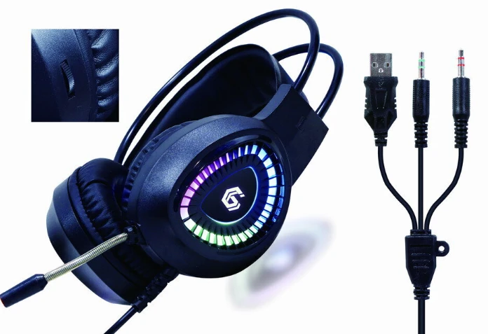 Klaviatūra GEMBIRD 4-in-1 foninio apšvietimo žaidimų rinkinys „Phantom US“ išdėstymas