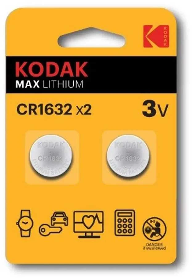 Kodak CR1632 3V baterijų komplektas