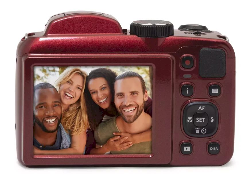 Kodak Astro Zoom AZ255 raudona