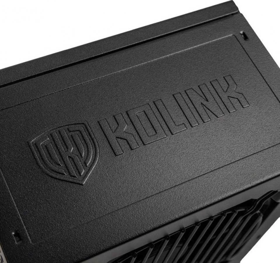 „Kolink Regulator 80 PLUS Gold“ maitinimo blokas, ATX 3.0, PCIe 5.0, modulinis – 1000 vatų