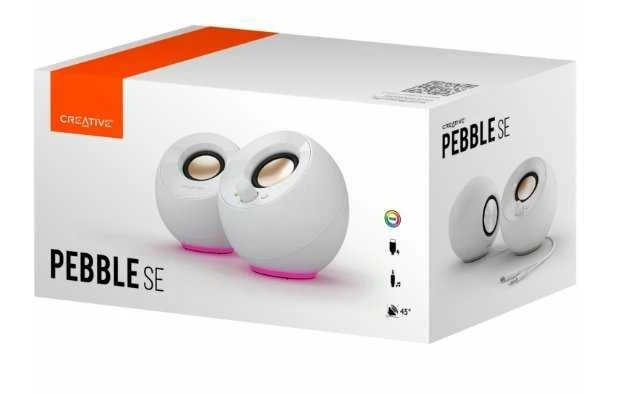 Kompiuterio kolonėlės Creative Pebble SE Balta