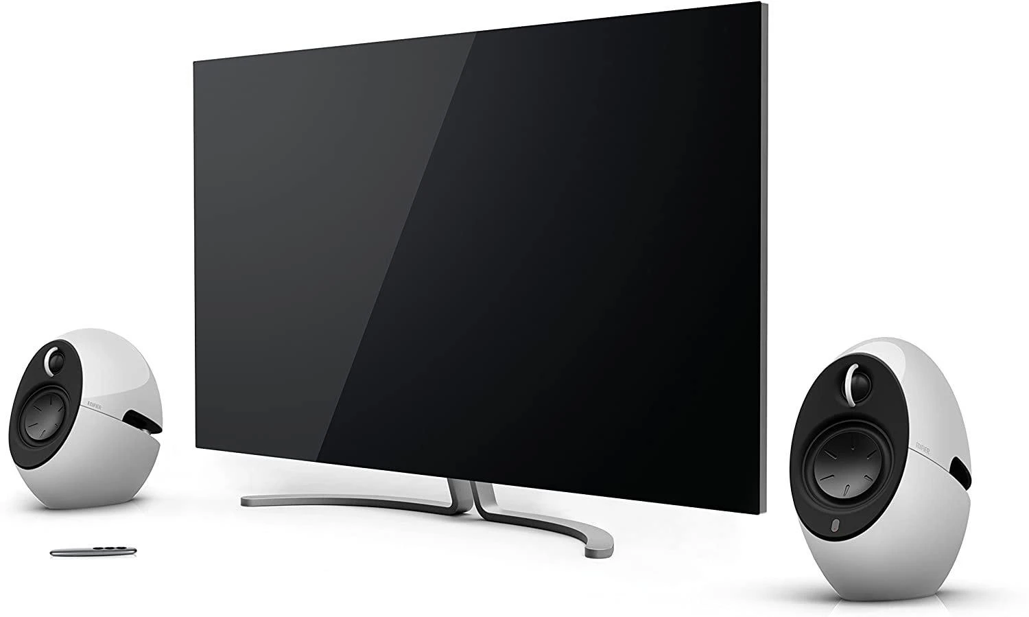 Kolonėlės Edifier e25HD Luna, Baltos/Juodos spalvos