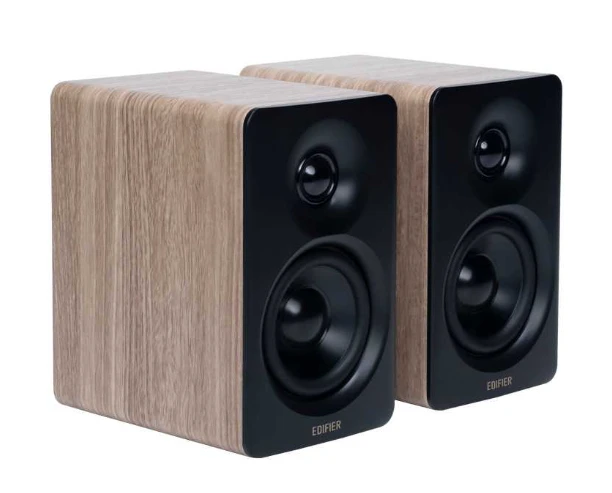 Kompiuterio kolonėlės Edifier kompaktiškos stalinės 2.0 kolonėlės | M60 | 66 W | „Bluetooth“ | Belaidė jungtis | Klasikinis ąžuolas