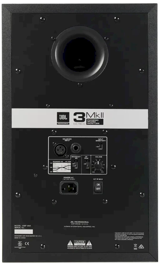 JBL 308P MKII - active studio monitorius