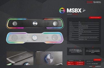 Namų kino sistema Garsiakalbis Mars Gaming Nešiojama kolonėlė Bluetooth Przenośny Mars Gaming MSBXW 10W