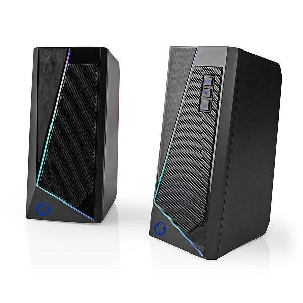 Kompiuterio kolonėlės Nedis GSPR31020BK koloninis garsiakalbis 2 krypčių garsiakalbis Juodas Wired 6 W