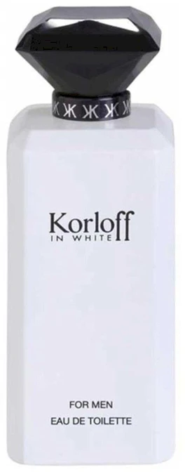 Korloff Paris In Baltas EDT tualetinis vanduo vyrams, 88 ml